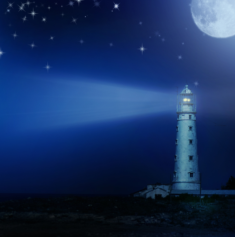 Lighthouse at Night
